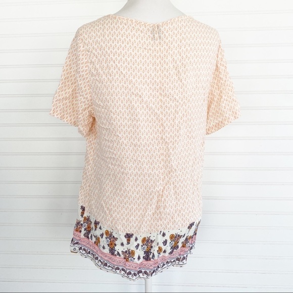 Emery Rose floral bohemian blouse Size XL - Picture 2 of 8